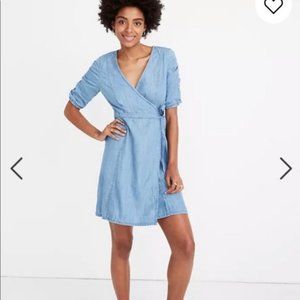 Madewell Denim Wrap Dress (NWT)
